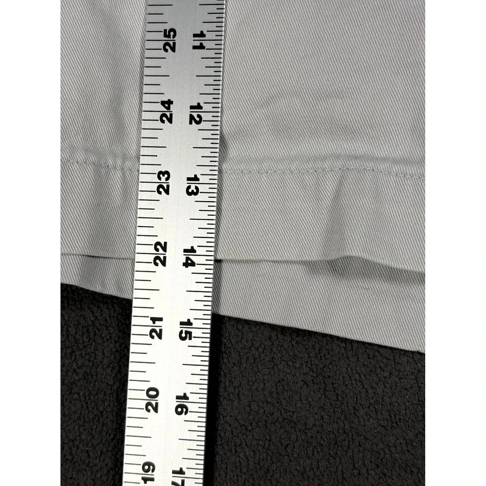 Dockers Khakis Shorts Womens 24 White Vintage Flat Front Casual